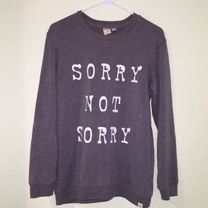 super soft grey sweatshirt